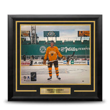 Load image into Gallery viewer, Trent Frederic Winter Classic Action Boston Bruins 11" x 14" Framed Hockey Photo