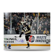 Load image into Gallery viewer, Trent Frederic Goal Celebration Boston Bruins Autographed 11" x 14" Hockey Photo