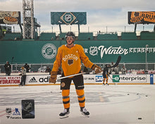Load image into Gallery viewer, Trent Frederic Winter Classic Action Boston Bruins 11" x 14" Hockey Photo