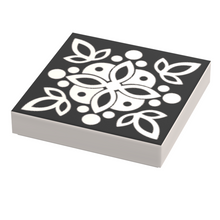 Load image into Gallery viewer, Turkish Kitchen Flooring / Wallpaper #2 made using LEGO part - Printed 2x2 Tile