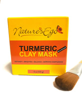 Load image into Gallery viewer, Turmeric Clay Mask w/ rice extract