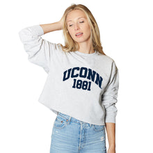 Load image into Gallery viewer, UConn Established Gray Crewneck