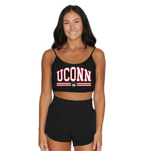 Load image into Gallery viewer, UConn Black Spaghetti Tank