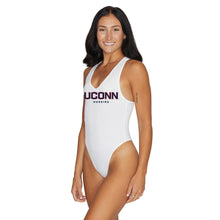 Load image into Gallery viewer, UConn White Bodysuit