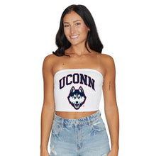 Load image into Gallery viewer, UConn White Tube Top