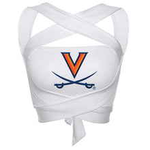 Load image into Gallery viewer, Virginia Cavaliers White Multi Way Bandeau Top