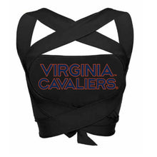 Load image into Gallery viewer, Virginia Cavaliers Black Multi Way Bandeau Top