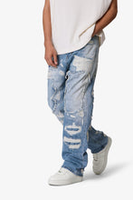 Load image into Gallery viewer, Ultra Baggy Better Repaired Denim - Light Blue