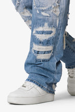 Load image into Gallery viewer, Ultra Baggy Better Repaired Denim - Light Blue