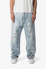Load image into Gallery viewer, Ultra Baggy Chainstitch Denim - Light Blue