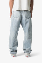 Load image into Gallery viewer, Ultra Baggy Chainstitch Denim - Light Blue