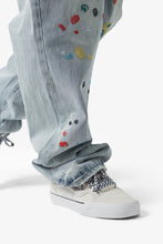 Load image into Gallery viewer, Ultra Baggy Chainstitch Denim - Light Blue