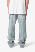 Load image into Gallery viewer, Ultra Baggy Flame Denim - Blue