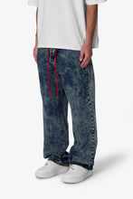 Load image into Gallery viewer, Ultra Baggy Lace Band Denim - Blue