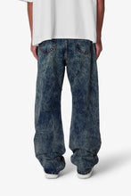 Load image into Gallery viewer, Ultra Baggy Lace Band Denim - Blue