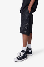 Load image into Gallery viewer, Ultra Baggy Leather Studded Shorts - Black