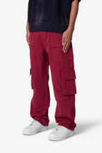 Load image into Gallery viewer, Ultra Baggy Pocketeer Denim - Burgundy