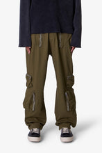 Load image into Gallery viewer, Ultra Baggy Tactical Cargo Pants - Olive