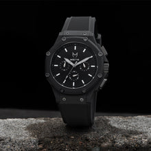 Load image into Gallery viewer, AX108RB - AMBASSADOR X BLACK / BLACK / RUBBER BAND