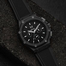 Load image into Gallery viewer, AX108RB - AMBASSADOR X BLACK / BLACK / RUBBER BAND