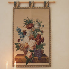 Load image into Gallery viewer, DaDa Bedding Spring Harvest Elegant Botanical Baroque Woven Tapestry Wall Hanging - 28" x 43"