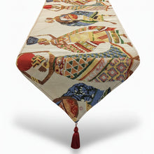 Load image into Gallery viewer, DaDa Bedding Dancing Women African Dreams Elegant Woven Tapestry Dining Table Runner (18117)