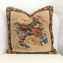 Load image into Gallery viewer, Tache 18 x 18 Inch Colorful Country Rustic Floral Morning Awakening Tapestry Throw Pillow Cover (3089B)
