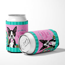 Load image into Gallery viewer, Happy Valentine's Day Boston Terrier Can or Bottle Hugger VHA3001CC