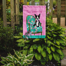 Load image into Gallery viewer, Happy Valentine's Day Boston Terrier Garden Flag - Outdoor Decorative Yard Flag VHA3001GF