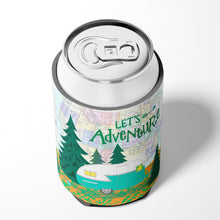 Load image into Gallery viewer, Let's Adventure Glamping Trailer Can or Bottle Hugger VHA3003CC