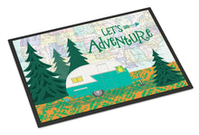 Load image into Gallery viewer, Let's Adventure Glamping Trailer Doormat - 24x36 Decorative Floor Mat – Indoor/Outdoor Rug with Artistic Flair VHA3003JMAT