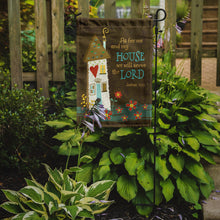 Load image into Gallery viewer, As For Me And My House Garden Flag - Outdoor Decorative Yard Flag VHA3005GF