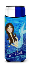 Load image into Gallery viewer, Welcome Mermaid  Slim Can Hugger – Fun &amp; Functional Drink Coolers VHA3010MUK