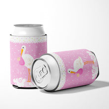 Load image into Gallery viewer, It's a Baby Girl Can or Bottle Hugger VHA3013CC