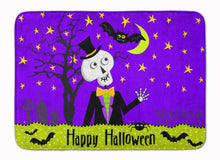 Load image into Gallery viewer, Happy Halloween Skeleton Machine Washable Memory Foam Mat VHA3014RUG