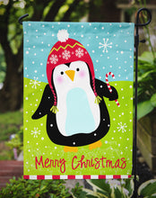 Load image into Gallery viewer, Merry Christmas Happy Penguin Garden Flag - Outdoor Decorative Yard Flag VHA3015GF