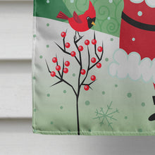 Load image into Gallery viewer, Merry Christmas Santa Claus Ho Ho Ho Flag Canvas House Size VHA3016CHF
