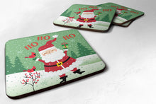 Load image into Gallery viewer, Merry Christmas Santa Claus Ho Ho Ho Foam Coaster  VHA3016FC