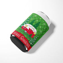 Load image into Gallery viewer, Christmas Vintage Glamping Trailer Can or Bottle Hugger VHA3018CC