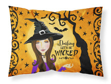 Load image into Gallery viewer, Halloween Wicked Witch Fabric Standard Pillowcase – Artistic Decorative Front, White Back VHA3019PILLOWCASE