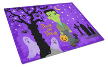 Load image into Gallery viewer, Halloween Frankie Frankenstein Glass Cutting Boards – Durable, Decorative Kitchen Art Large VHA3021LCB
