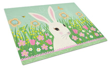 Load image into Gallery viewer, Easter Bunny Rabbit Glass Cutting Boards – Durable, Decorative Kitchen Art Large VHA3023LCB