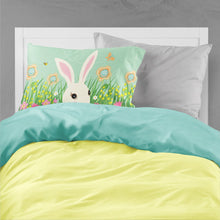 Load image into Gallery viewer, Easter Bunny Rabbit Fabric Standard Pillowcase – Artistic Decorative Front, White Back VHA3023PILLOWCASE