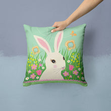Load image into Gallery viewer, Easter Bunny Rabbit Throw Pillow - 14x14 Decorative Pillow – Art for Your Home &amp; Patio VHA3023PW1414