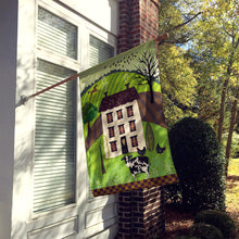 Load image into Gallery viewer, Folk Art Country House Flag Canvas House Size VHA3024CHF
