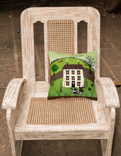 Load image into Gallery viewer, Folk Art Country House Fabric Decorative Pillow VHA3024PW1818