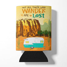 Load image into Gallery viewer, Retro Camper Camping Wander Can or Bottle Hugger VHA3025CC
