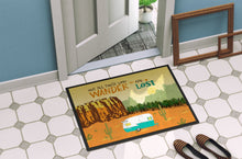 Load image into Gallery viewer, Retro Camper Camping Wander Doormat - 24x36 Decorative Floor Mat – Indoor/Outdoor Rug with Artistic Flair VHA3025JMAT