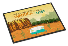 Load image into Gallery viewer, Retro Camper Camping Wander Doormat - 24x36 Decorative Floor Mat – Indoor/Outdoor Rug with Artistic Flair VHA3025JMAT