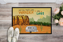 Load image into Gallery viewer, Airstream Camper Camping Wander Doormat - 18x27 Decorative Floor Mat – Indoor/Outdoor Rug with Artistic Flair VHA3026MAT